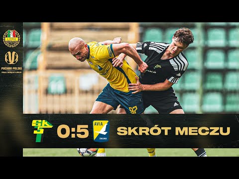 Skrót meczu: Górnik II Łęczna - Avia Świdnik 0:5 #pucharpolski | Sezon 2024/25