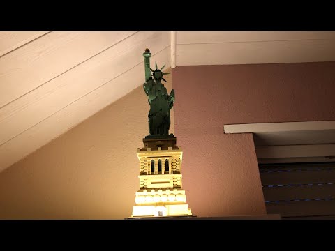 Beleuchtet noch viel schöner! | LEGO® Architecture 21042 Lady Liberty Licht-MOD