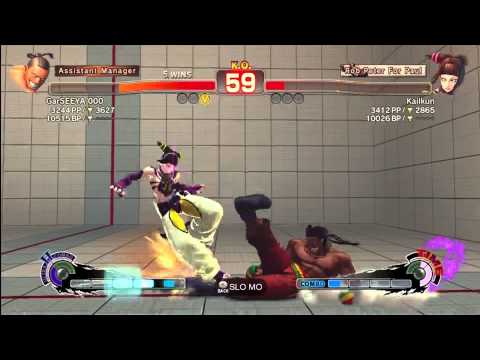 SSF4 AE 2012: Kailkun (Juri) vs GarSEEYA 000 (Deejay) - Xbox Live High Endless Match