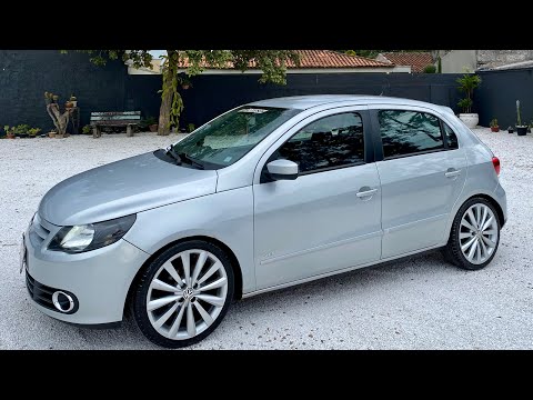 GOL G5 1.6 COMPLETO, SUSPENSÃO FIXA, RODAS ARO 17, TOP
