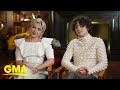 Timothee Chalamet and Florence Pugh talk 'Dune: Part Two'