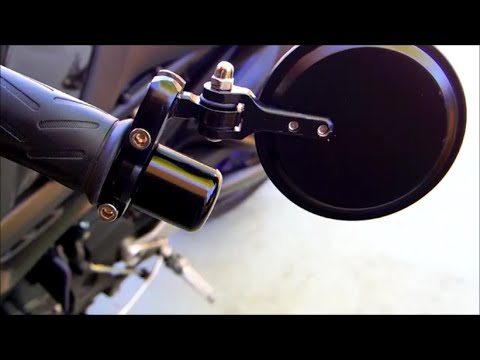 How to Reuse Stock Weighted Bar Ends with 7/8 CRG Style Mirrors
