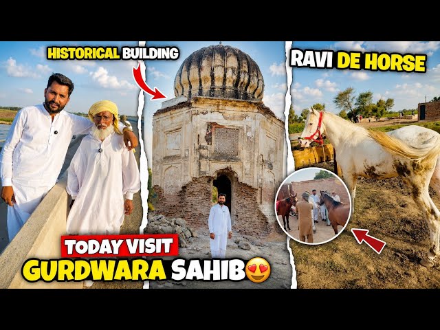 AAJ Keti Zayart Gurdwara Sahib Di❤️Nally Wakhiyan Ghoreyan Ravi Diyaan🐴 SDDEFAULT Thumbnail