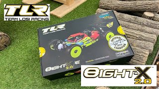 TLR 8ight-X/E 2.0 Combo Nitro/Electric Buggy 1:8 4WD Race Kit