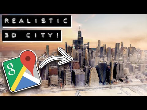 How to Make a 3D City in Minutes! Google Maps to Blender