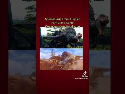 Spinosaurus From Jurassic Park 3 and Camp Cretaceous Season 4 are Literally The Same. #Spinosaurs
