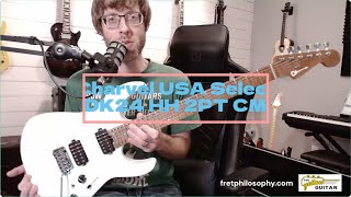 Video thumbnail for Charvel USA Select DK24 HH 2PT CM Overview and Demo by Fret Philosophy