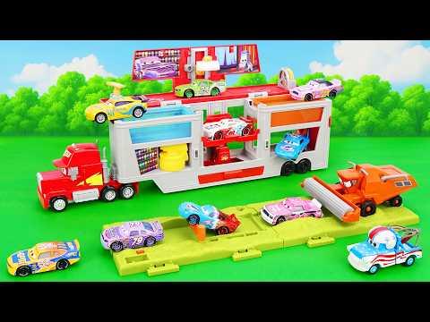 Disney Pixar Cars Unboxing Review | Disney Pixar Cars Color Changers Race Ready Car Wash Playset