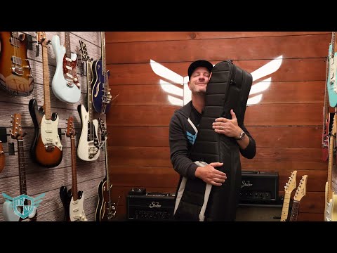 Danville Music Quickie Gear - Mono Dual Electric Guitar Case