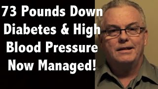 preview picture of video 'Results! Diabetes, 73 Pound Weight Loss and Blood Pressure. Dr. Ron Adams'