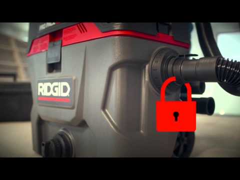 How To Use the RIDGID® 1000RV 10 Gallon ProPack Plus Wet Dry Vac