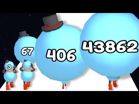 Big Head Run! - ASMR Gameplay Android,iOS Walkthrough Pro Game Mobile (Level Up Big Head Man Run)