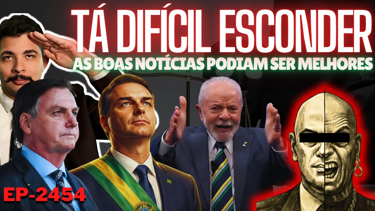 Flávio e Jair: TÁ DIFÍCIL Esconder o ABUSO + As BOAS Notícias PODIAM Ser Melhores + As Lives RAIZ