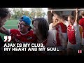 What FOOTBALL is about! ? | 'I'm really happy Ajax organises this for us...' ⚽️♥️