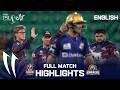 Full Highlights Quetta Gladiators Vs Karachi Kings English Match 2 HBL PSL 11 MZB1K