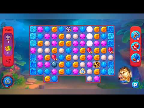 фишдом 2022 # 10620 уровень - прохождение без бустеров # Fishdom,  10620  level - no Boosters.