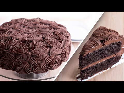 Chocolate Rose Cake Recipe