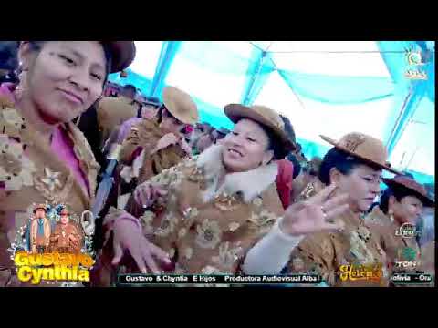 Gran presentacio de  Agrupación Helena en Andamarca Provincia Oruro Bolivia