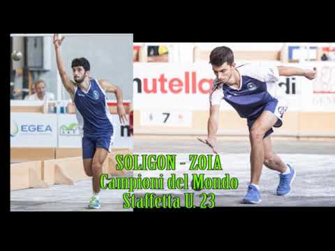 Bocce : Campionati del Mondo U. 18 e U. 23 - Montbrison (Francia) - Il   Medagliere Azzurro