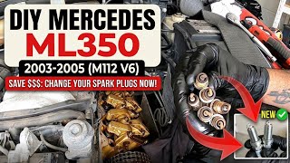 Mercedes M112 M113 W163 spark plug DIY