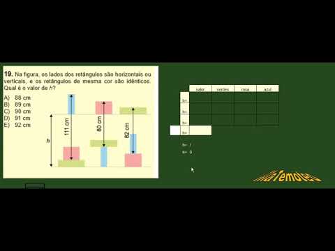 Questao 19 OBMEP 2019 nível 1