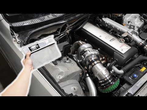 1JZ IS300 gets LINK ECU + Piping! (FIRST START)