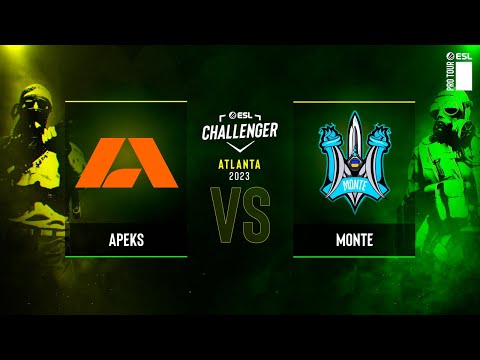 Apeks vs. Monte - Map 3 [Ancient] - ESL Challenger Atlanta 2023 - Semi-final