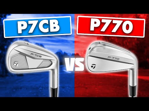 NEW TaylorMade P7CB vs 2024 TaylorMade P770 Irons