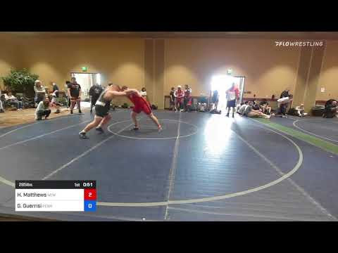 285 Lbs Rr Rnd 3 - Hunter Matthews, New Jersey Vs Gino Guerrisi, Pennsylvania 937f