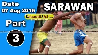 (1) Sarawan (Faridkot)  Kabaddi Tournament 7-8-2015