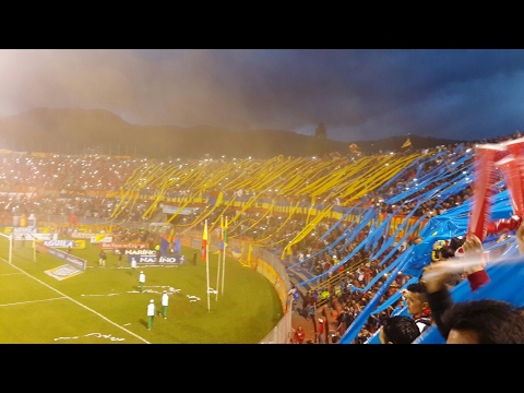 "Salida A.M.P - L.B.T Deportivo Pasto vs américa de cali 03/06/2017" Barra: Attake Massivo • Club: Deportivo Pasto
