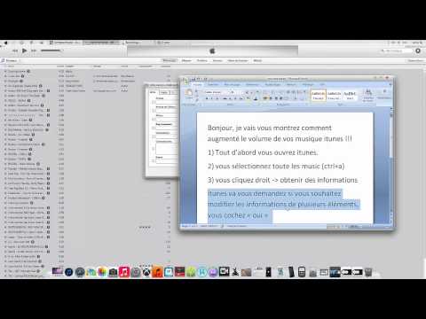 comment augmenter le son sur itunes