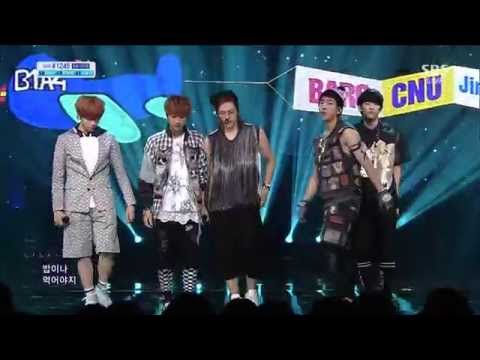 B1A4 (Biwon Eipo) [What is this?] @SBS Inkigayo Popular song 20130519