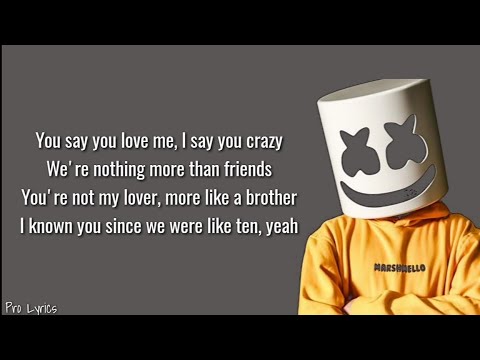 Marshmello & Anne-Marie - Friends (Lyrics)