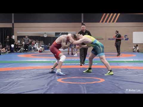 JAYDEN LAWRENCE vs PAUL MCMAH (New Zealand)  [4K VIDEO]   -  NATIONAL WRESTLING CHAMPIONSHIPS 2022