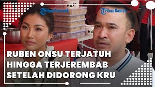 Viral Insiden Ruben Onsu Didorong Kru TV lalu Jatuh Terjerembab, Sarwendah Ngaku Pilih Fokus Berobat
