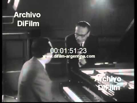 DiFilm - Germany: Interview with Brazilian pianist Jacques Klein 1964