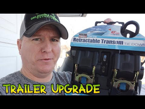 How To Install Reese Transom Ratcheting Tie Downs In Under Five Minutes!