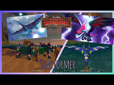 Seastormer.. Jak vlastně vznikl? Něco o mě a mém novém drakovi - School of Dragons | THE SEASTORMER