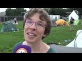 Op de camping: klaarmaken voor de jaarlijkse 'intro'