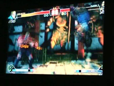 SF4 at Arcade Infinity R1 semis - Ron vs. Combofiend