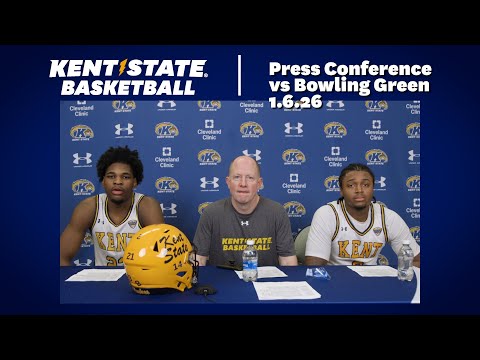 Kent State Men's Basketball vs Bowling Green 1.6.26 | Postgame Press Conference