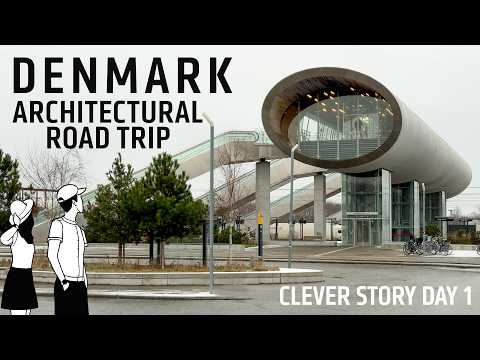 4K Denmark Architectural Road trip | Day 1 Copenhagen, Køge, Roskilde