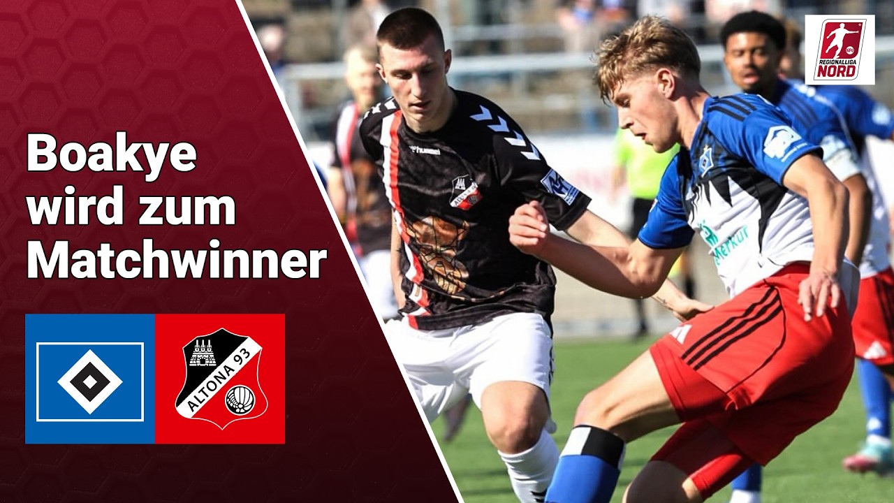 Hamburger SV II U23 vs Altona 93 Highlights