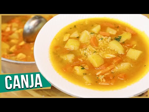 RECEITA DE SOPA PARA OS DIAS DE FRIO 🥶🥶I A MELHOR CANJA DE GALINHA I Receitas de Pai