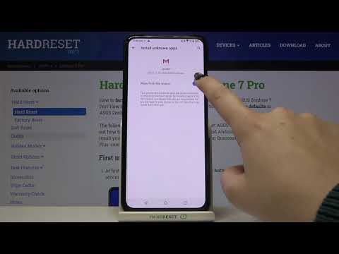 How to Install Unknown Apps on ASUS Zenfone 7 Pro - Allow Unknown Sources