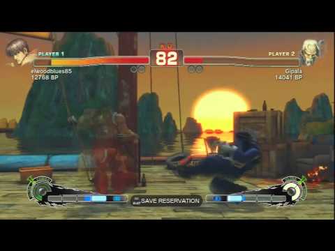 SSFIV PSN Online elwoodblues85 (Guy) vs. Gipala (Gen) [HD]