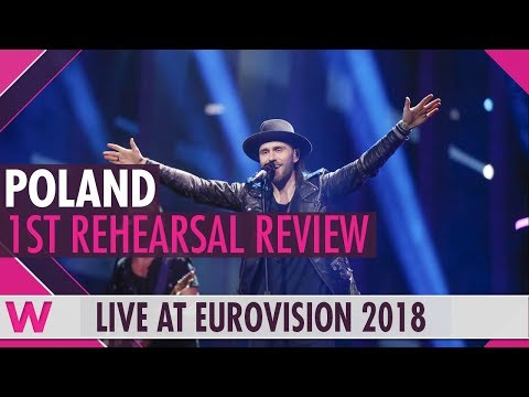 Poland First Rehearsal: Gromee feat. Lukas Meijer "Light Me Up" @ Eurovision 2018 (Review)