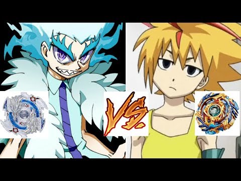 Lui VS Free-BeyBlade Burst Battle: Drain Fafnir Vs Lost Longinus