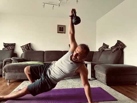 Turkish Get Up #Kettlebell #Turkishgetup #gym #workout 